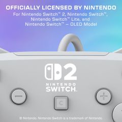 Turtle Beach - Wired Controller - Afterglow Wave (Grey) / Nintendo Switch 2-thumb-2