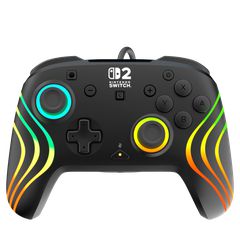 Turtle Beach - Wired Controller - Afterglow Wave (Black) / Nintendo Switch 2