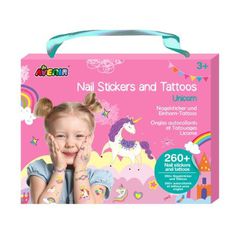 Avenir - Nail Stickers and Tattoos - Unicorns (58NA218205) / Toys