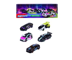 Majorette - Neon Racer 5 Pieces Giftpack (8504105004) / Toys