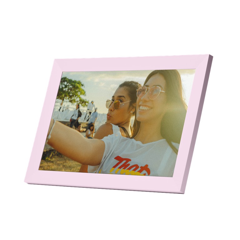 PIXIE - Smart Digital Photo Frame - Pink - 10,1 LCD touchskærm / Electronics
