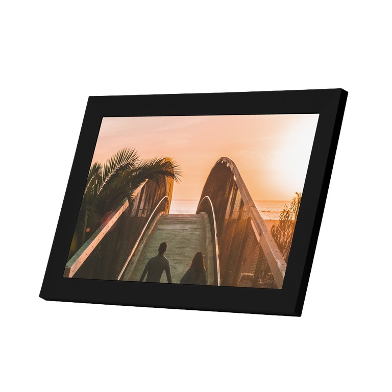 PIXIE - Smart Digital Photo Frame - Black - 10,1 LCD touchskærm / Electronics