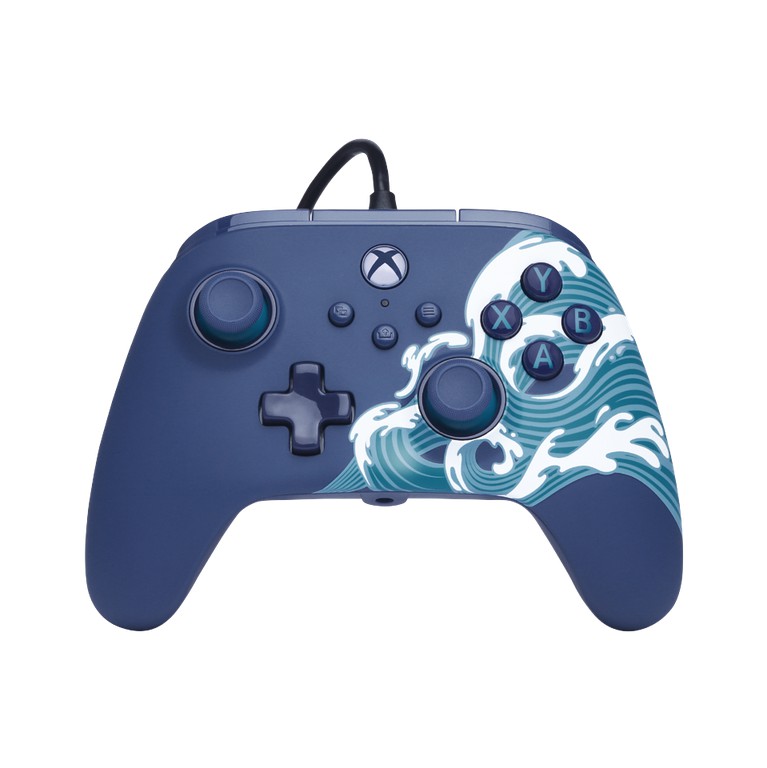 PowerA - Advantage Wired Controller - Aqua Wave / Xbox Series X