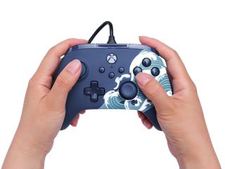 PowerA - Advantage Wired Controller - Aqua Wave / Xbox Series X-thumb-3