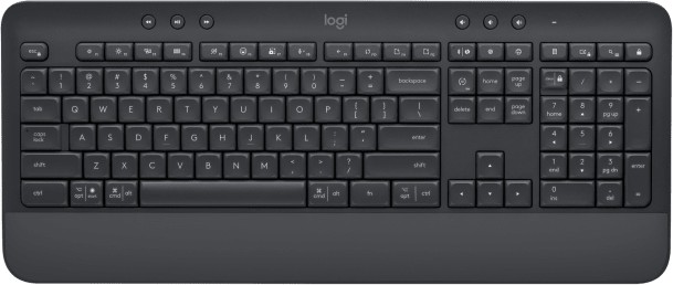 Logitech - Signature K650 Keyboard ( Nordic ) - Graphite