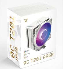 MODECOM Volcano 0C T201 ARGB Processor Air cooler 12 cm White-thumb-1