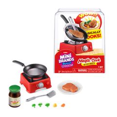Mini Brands - Magic Cook Kitchen S1 - Steak with Pan / Toys