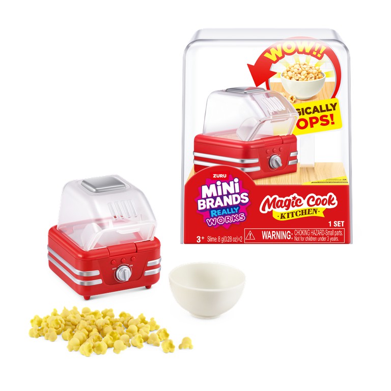 Mini Brands - Magic Cook Kitchen S1 - Popcorn Machine / Toys