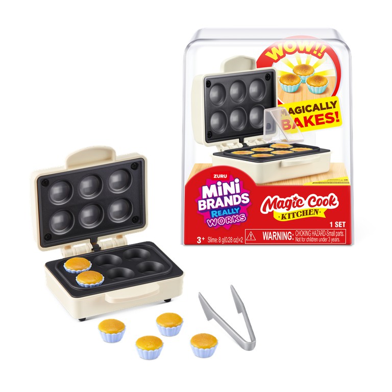 Mini Brands - Magic Cook Kitchen S1 - CupCake Maker / Toys