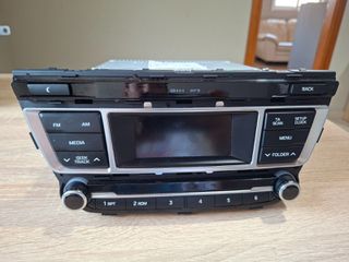 ΓΝΗΣΙΟ ΡΑΔΙΟ HYUNDAI I20 ΜΕ ΠΡΟΣΟΨΗ ΚΑΙ ΣΥΣΤΗΜΑ MP3-thumb-1