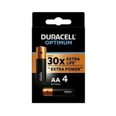 DURACELL Μπαταρία (LR6) C Alkaline Optimum (4 μπαταρίες/ blister) 1,5V