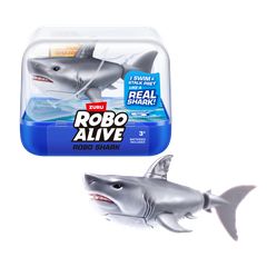 Robo Alive - Water Activated Shark - White / Toys
