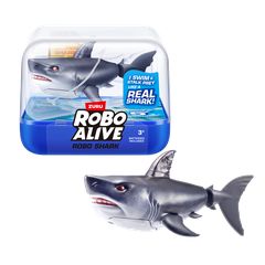 Robo Alive - Water Activated Shark - Grey / Toys