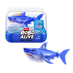 Robo Alive - Water Activated Shark - Blue / Toys