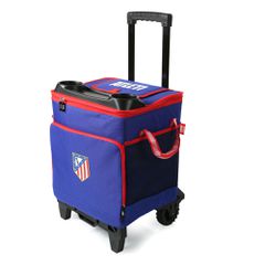 Atletico de Madrid refrigerator cart and wheels