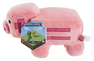 Minecraft Plush Figure Pig 20 cm-thumb-2