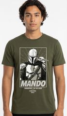 MANDALORIAN & GROGU - Wherever i go he goes - T-Shirt (XXL)