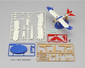 THE WIND RISES - Plane Jiro's Bird - Model Kit 1/48-thumb-2