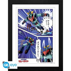 GRENDIZER - Collector Print 30X40 - Grendizer in action