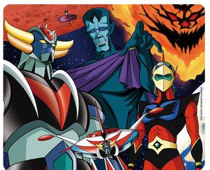 GRENDIZER - Mouse Pad '23x20cm'-thumb-0