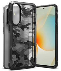Ringke Fusion X Case for Samsung Galaxy A57 5G - Black and Gray