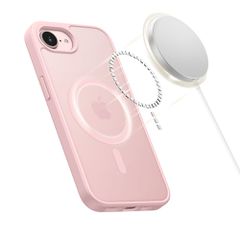 Tech-Protect BasicMag MagSafe Case for iPhone 16e / 17e - Matte Pink-thumb-3