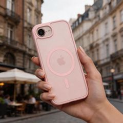 Tech-Protect BasicMag MagSafe Case for iPhone 16e / 17e - Matte Pink-thumb-4