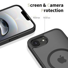 Tech-Protect BasicMag MagSafe Case for iPhone 16e / 17e - Black-thumb-3