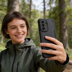 Tech-Protect Rugged Shield Case for Samsung Galaxy A37 5G - Translucent Black-thumb-4