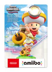 Amiibo Captain Toad & Talking Flower / Video Games and Consoles