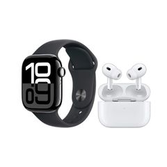 Σετ Smartwatch με ασύρματα ακουστικά Bluetooth & 7 λουράκια - S5000 Pro - 260233 - Black