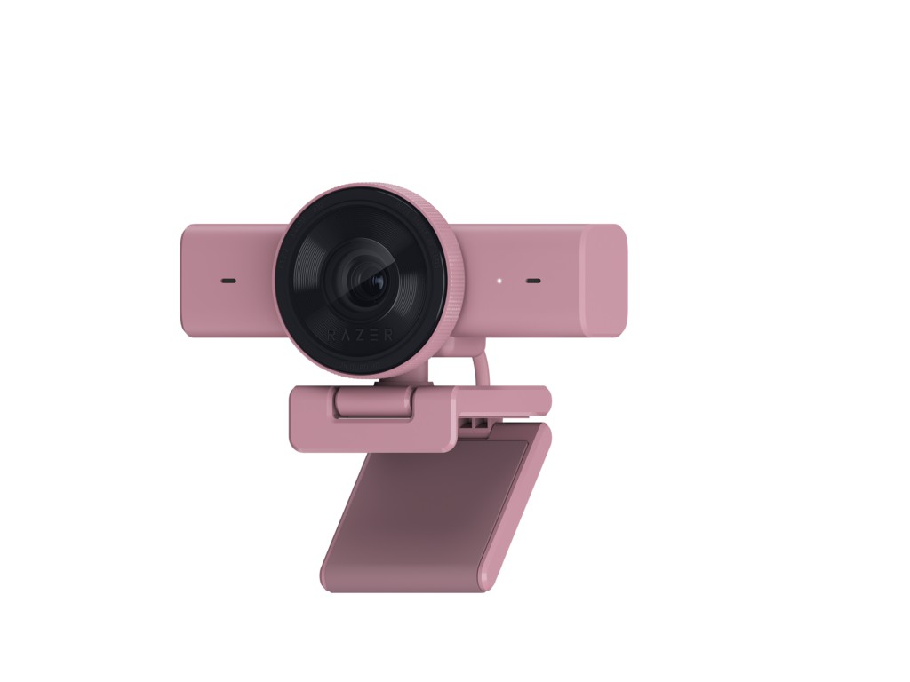 Razer - Kiyo V2 X – Ultimate Webcam for Streamers & Creators - Quartz / Computers
