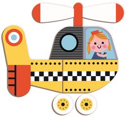 Janod - Magneti'Book - Racers - 50 magnets (LKJ2715) / Toys