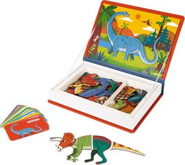 Janod - Magneti'book - Dinosaurs Magneti'book - 40 magnets (LKJ2590) / Toys