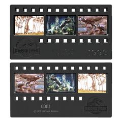 JURASSIC PARK - Metal Film Strip Collectible