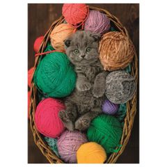 Fluffy Kitten puzzle 500pcs-thumb-2