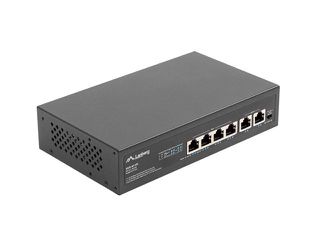 Lanberg Switch PoE+ Rack 10"/19" RSFE-4P-2FE-60-thumb-4