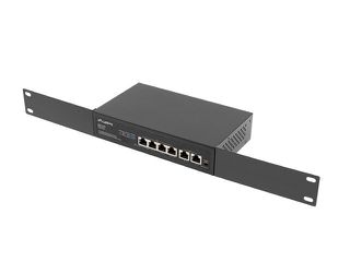 Lanberg Switch PoE+ Rack 10"/19" RSFE-4P-2FE-60-thumb-1
