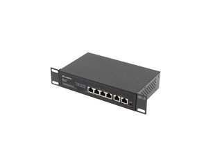 Lanberg Switch PoE+ Rack 10"/19" RSFE-4P-2FE-60-thumb-3