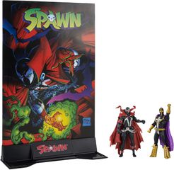 McFarlane - Spawn #1 - Page Punchers - 3" Spawn & Anti-Spawn Figures with Comic 2-Pack-thumb-1