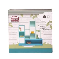 Lundby - Bookshelf Set (18293)-thumb-1