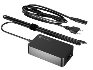 NATEC CHARGER POWER SUPPLY GRAYLING USB-C 65W