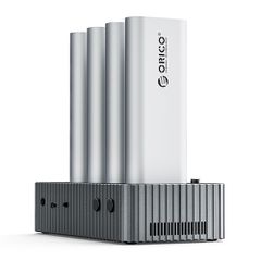 Orico IT48N-C 4-Disk Docking Station with M.2 NVME Clone Function - Gray