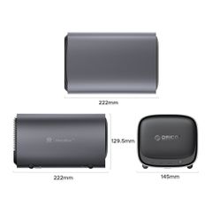 ORICO NAS MetaBox Pro Home network disk array - gray-thumb-2