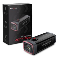 AKEEYO 710 Lite Handlebar Action Camera for Bikes and Motorcycles - Black