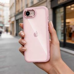 Tech-Protect Magmat Case for iPhone 16e / 17e - Transparent Pink-thumb-3