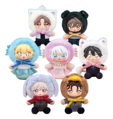 The Falling Merman Vinyl Face Plush Blind Box 10 cm Display (6)