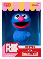 Sesame Street Fun! Fun! Soft Vinyl Figur Wave 01 - Grover 18 cm