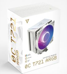 MODECOM Volcano 0C T721 ARGB Processor Air cooler 12 cm White-thumb-1