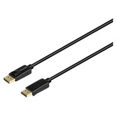 Savio CL-206 DisplayPort cable 3 m Black-thumb-1